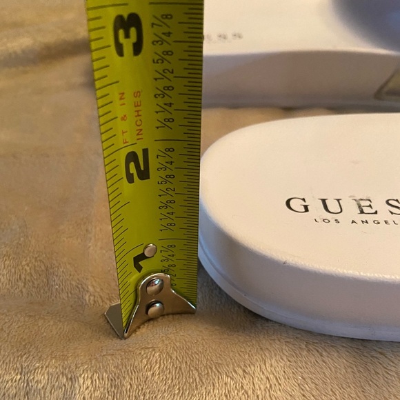 Guess Iridescent Slide Sandals Size 10 - Picture 3 of 8